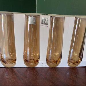 Elle Decor Stemless Flutes